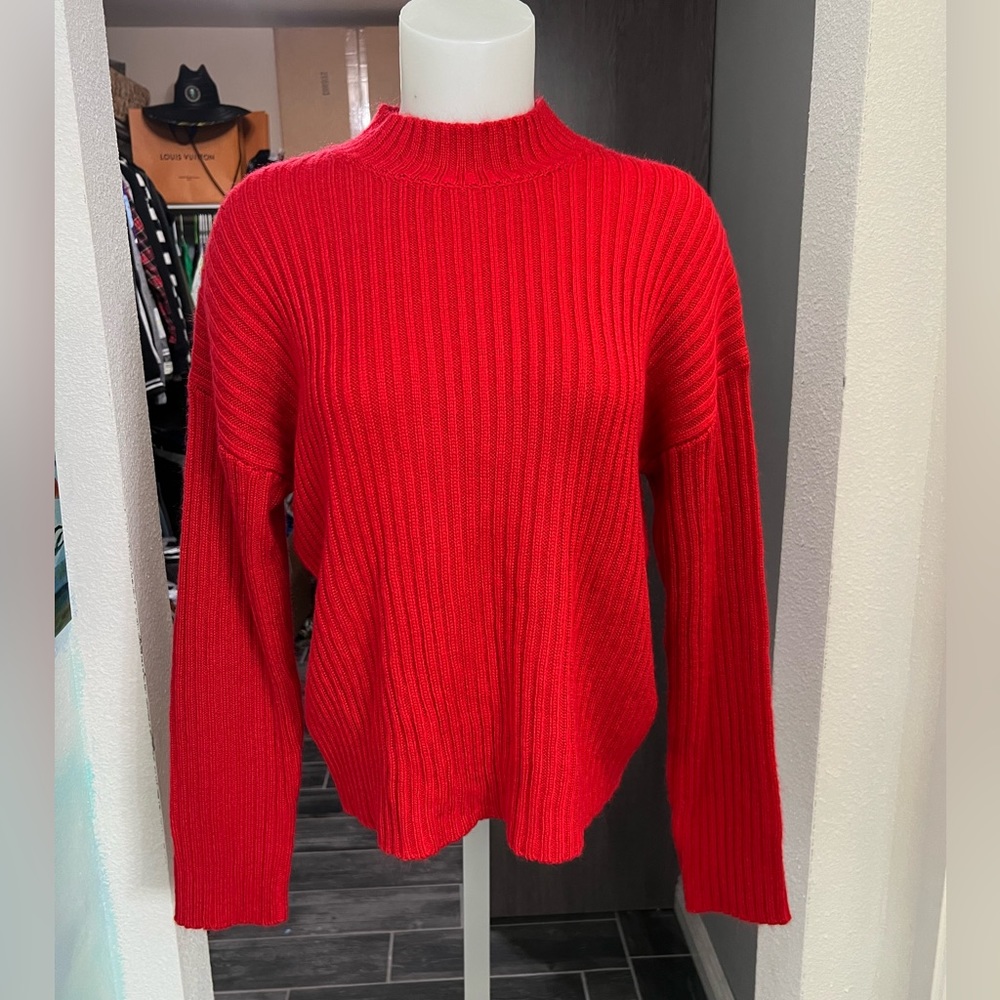 Forever 21 Red Knit Sweater